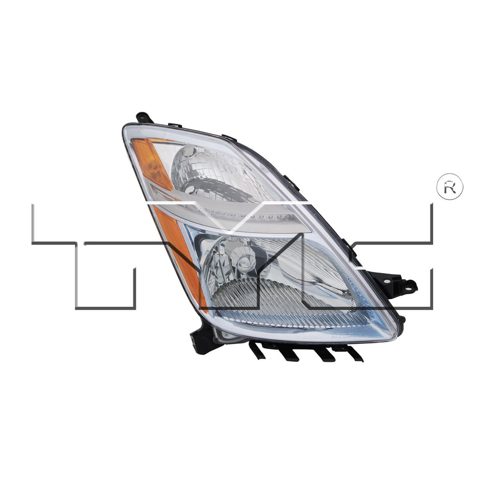 Halogen Headlight Front Lamp for 06-09 Toyota Prius Right Passenger