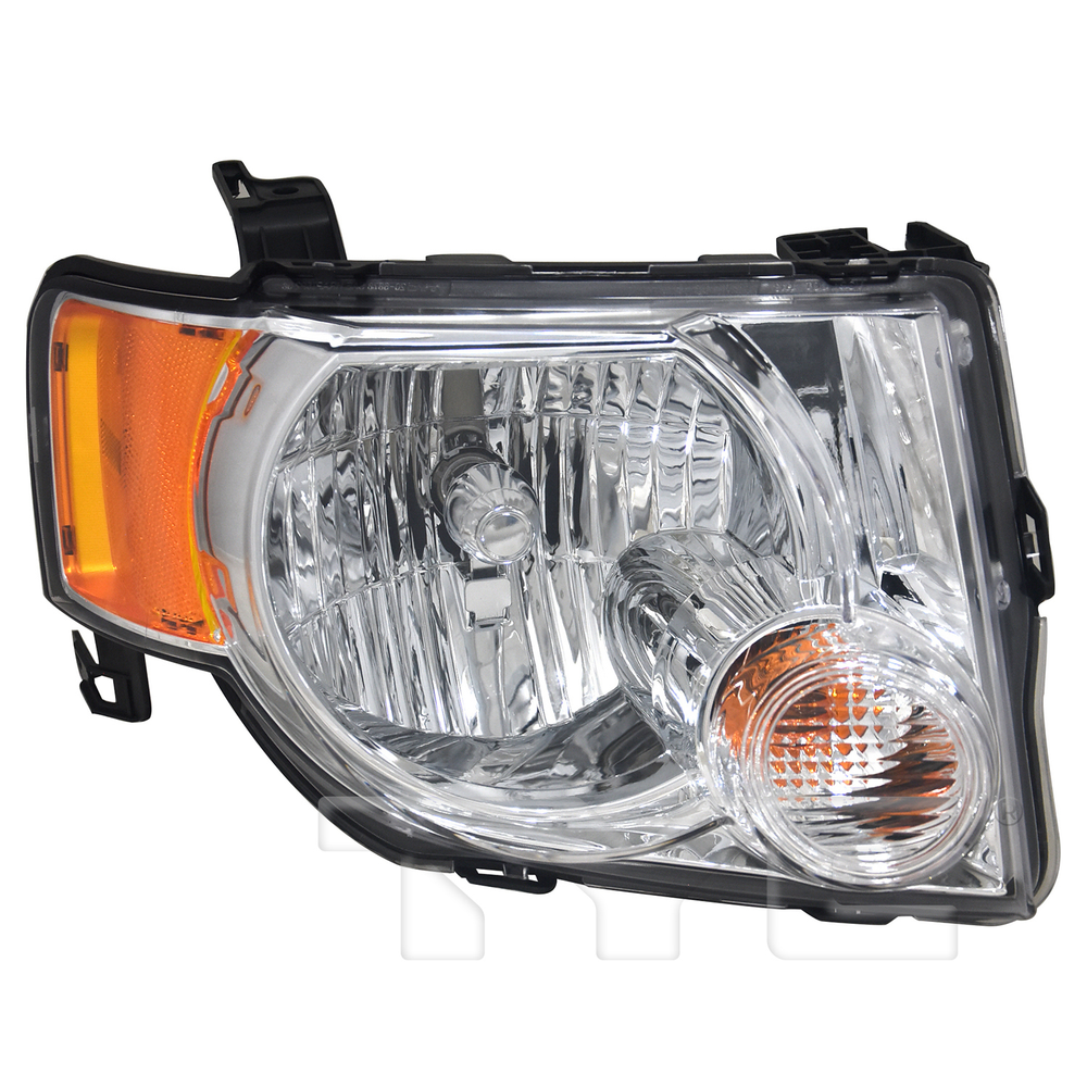 Headlight Front Lamp for 08-12 Ford Escape (w/o Logo) Right Passenger Side