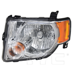 Headlight Front Lamp for 08-12 Ford Escape (w/o Logo) Left Driver Side