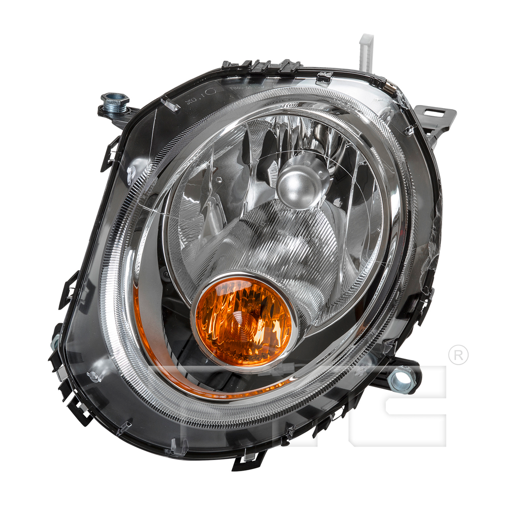 Halogen Headlight Lamp (Amber) Left Driver for 07-13 Mini Cooper Hatchback