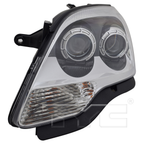 Halogen Headlight Front Lamp for 08-12 GMC Acadia (2nd Design) Left Driver