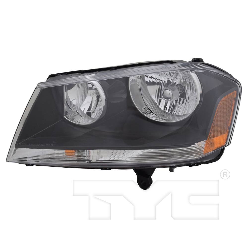 Headlight Front Lamp Left Driver for 08-14 Dodge Avenger (RT)