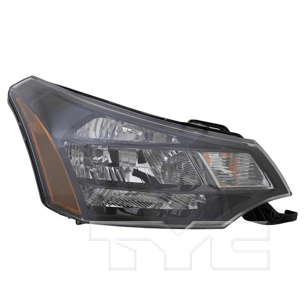 Headlight Front Lamp Right Passenger for 09-11 Ford Focus Coupe/10-11 Focus SES