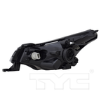 Headlight Front Lamp Right Passenger for 09-11 Ford Focus Coupe/10-11 Focus SES