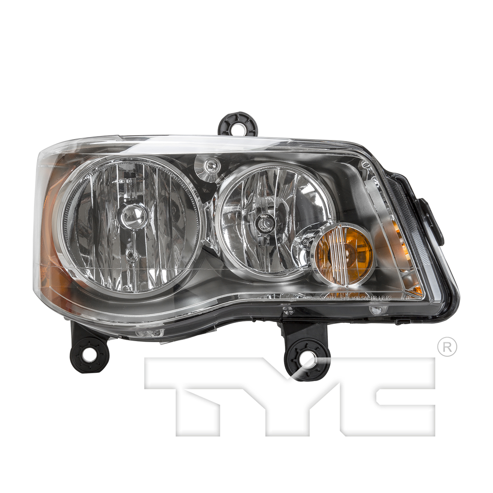 Headlight for 08-16 Chrysler/Town & Country Dodge Grand Caravan Right Passenger