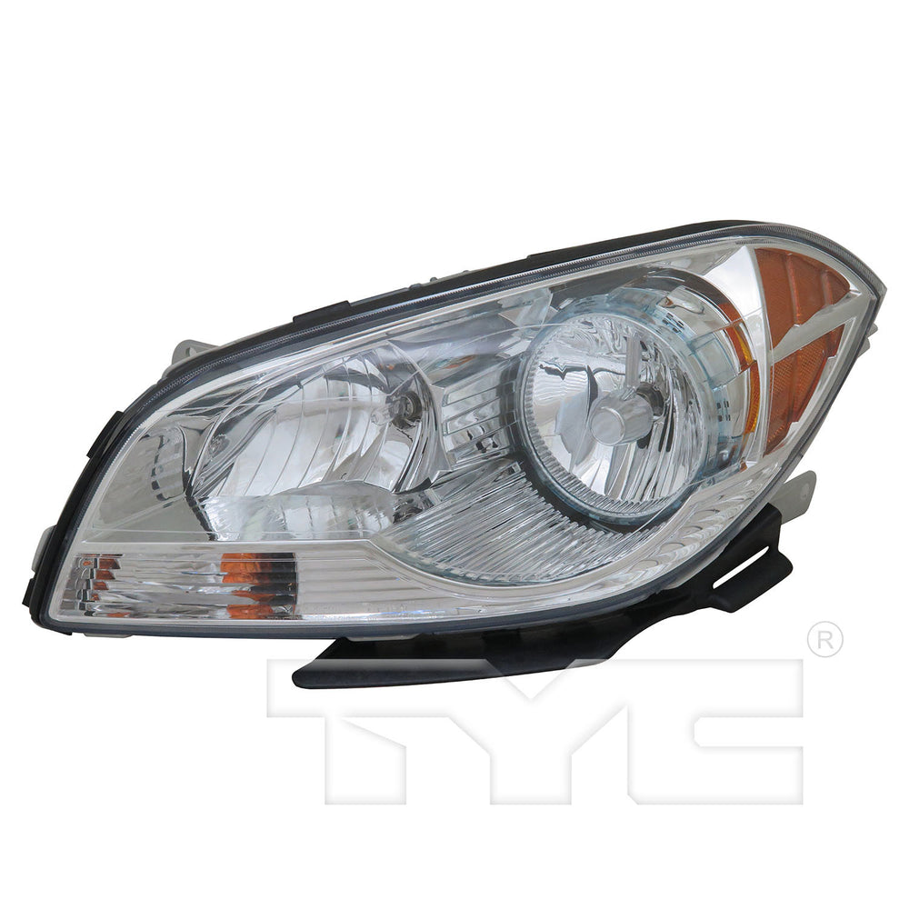 Headlight Lamp for 08-12 Chevy Malibu/Hybrid (w/o Logo) Left Driver CAPA