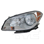 Headlight Lamp for 08-12 Chevy Malibu/Hybrid (w/o Logo) Left Driver CAPA