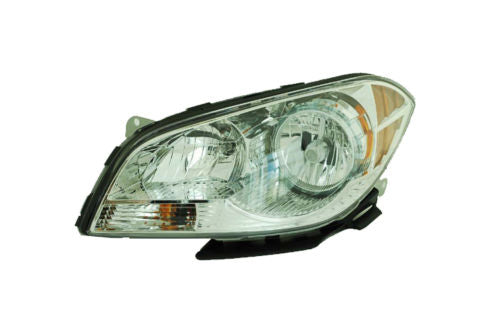 Headlight Front Lamp for 08-12 Chevy Malibu/Hybrid (w/o Logo) Left Driver