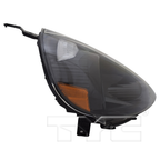 Headlight Front Lamp for 07-08 Honda Fit (Black) Right Passenger Side