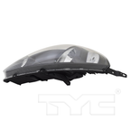 Headlight Front Lamp for 07-08 Honda Fit (Black) Right Passenger Side