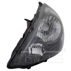 Headlight Front Lamp for 07-08 Honda Fit (Black) Left Driver Side