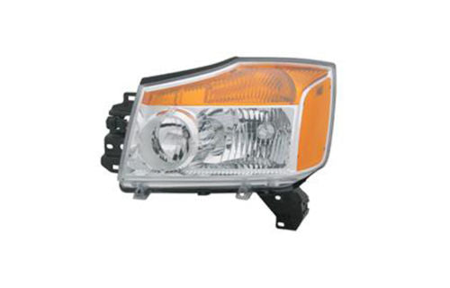 Headlight Headlamp for 08-14 Nissan Titan Left Driver