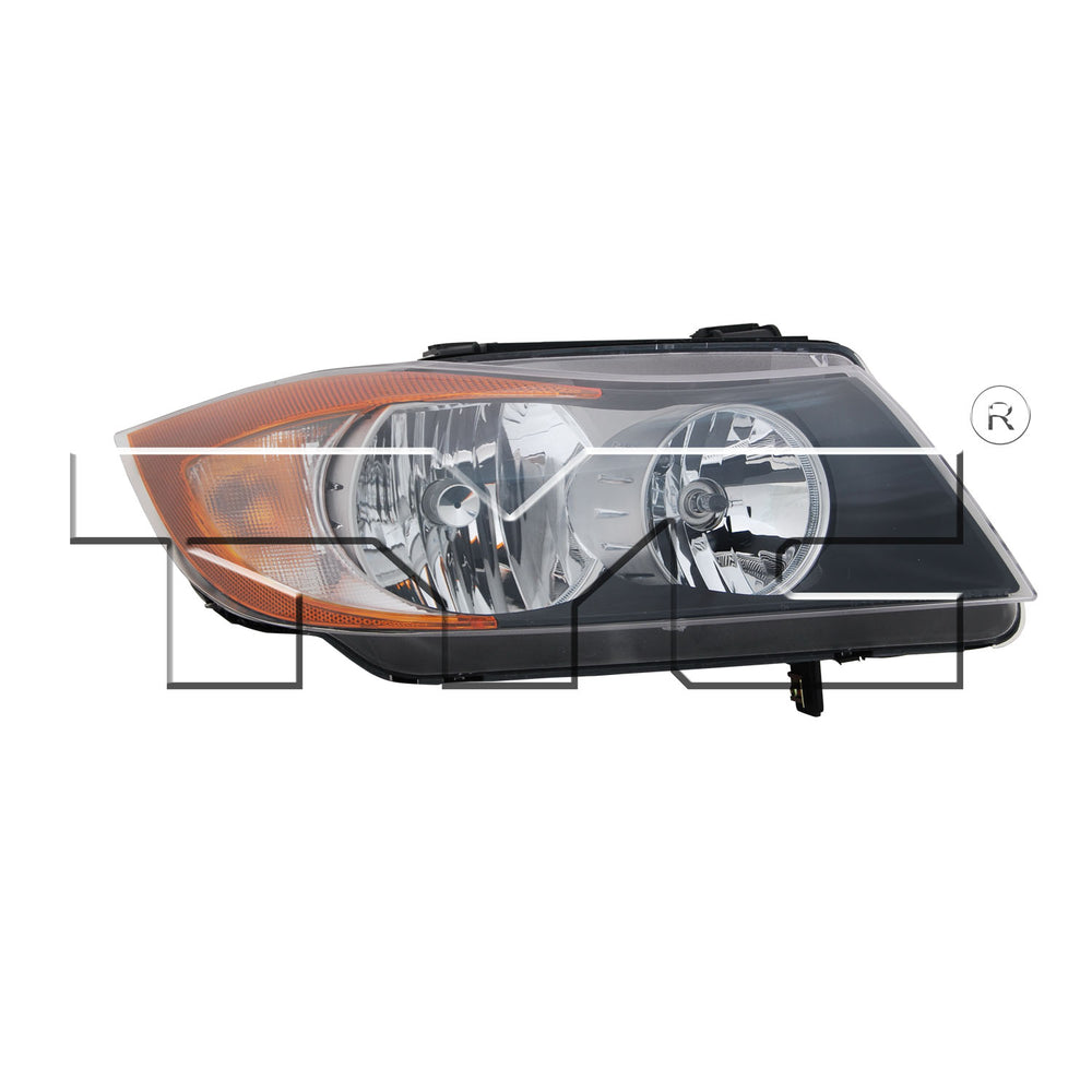 Halogen Headlight Front Lamp for 06-08 BMW 3 Series Sedan/Wagon Right Passenger