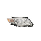 Headlight for 09-10 Toyota Corolla Base/CE/LE/XLE (US Built) Passenger CAPA