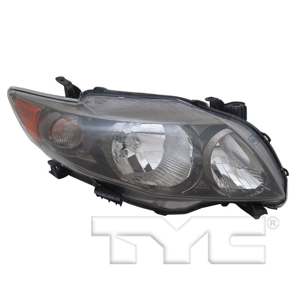 Headlight Front Lamp for 09-10 Toyota Corolla (S/XRS) Right Passenger CAPA