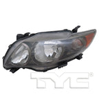 Headlight Front Lamp for 09-10 Toyota Corolla (S/XRS) Left Driver CAPA