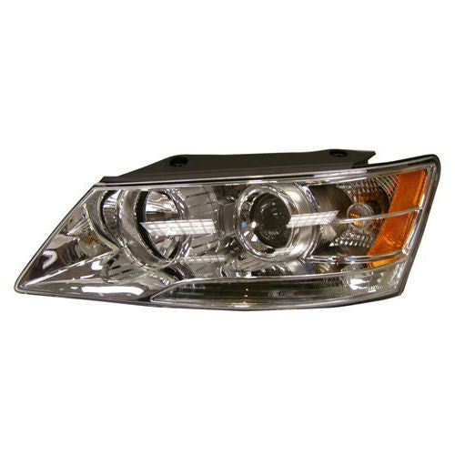 Headlight Front Lamp for 09-10 Hyundai Sonata Left Driver CAPA