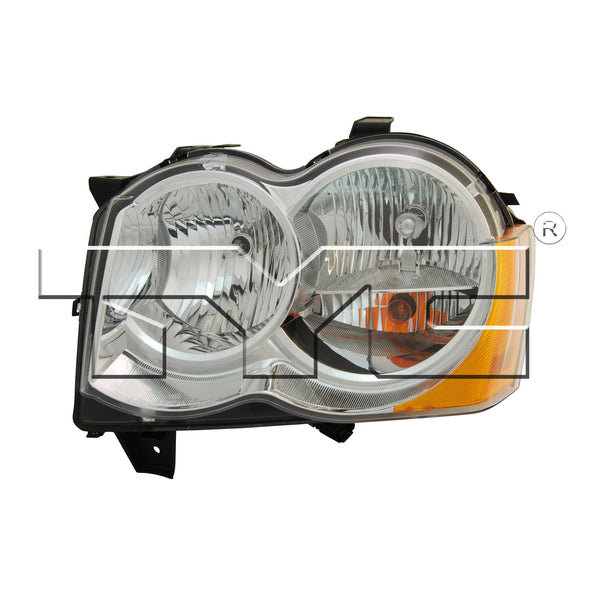 Halogen Headlight Front Lamp for 08-10 Jeep Grand Cherokee Left Driver CAPA