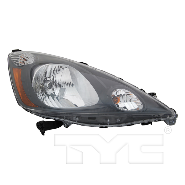 Headlight Front Lamp Right Passenger for 09-14 Honda Fit (Base/DX/LX)