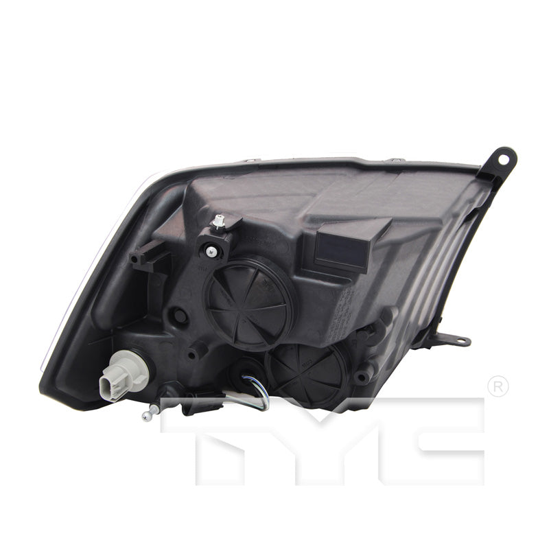 Halogen Headlight w/Quad Beam for 09-12 Dodge Ram 1500 Pickup Left Driver Side