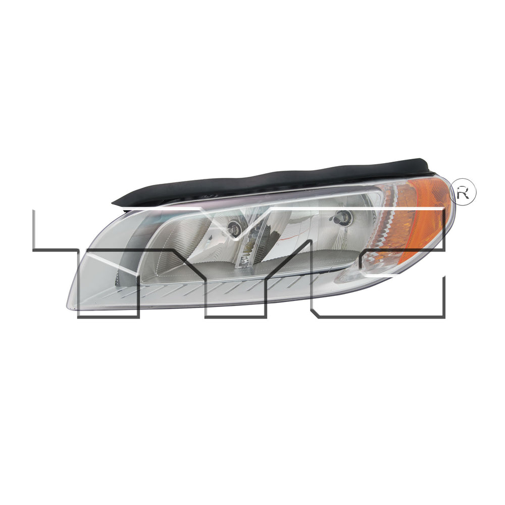 Halogen Headlight for 08-10 Volvo V-70/08-12 S-80/08-11 XC-70 Left Driver