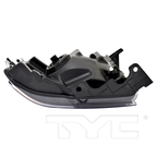 Headlight Front Lamp for Ford F-150 Pickup (w/o Logo) Black Right Passenger Side