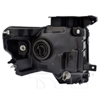 Headlight Front Lamp for Ford F-150 Pickup (w/o Logo) Black Left Driver Side