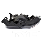 Headlight Front Lamp for Ford F-150 Pickup (w/o Logo) Black Left Driver Side