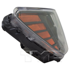 Halogen Headlight for 14-20 Dodge Journey (Black Trim) Right Passenger Side