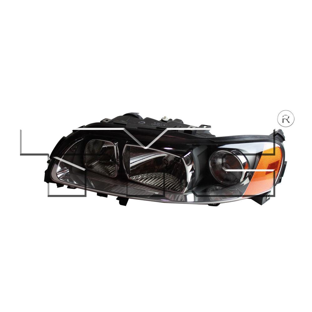 Halogen Headlight Front Lamp for 05-07 Volvo V-70/XC-70 Left Driver