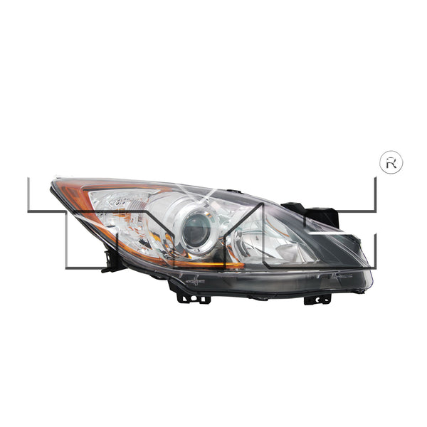 Halogen Headlight for 10-11 Mazda Mazda-3 /12-13 5 Speed Right Passenger CAPA