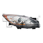 Halogen Headlight Lamp for 10-11 Mazda Mazda-3 /12-13 5 Speed Right Passenger