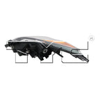 Halogen Headlight Lamp for 10-11 Mazda Mazda-3 /12-13 5 Speed Right Passenger