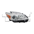 Halogen Headlight Front Lamp for 12-15 Toyota Prius Right Passenger