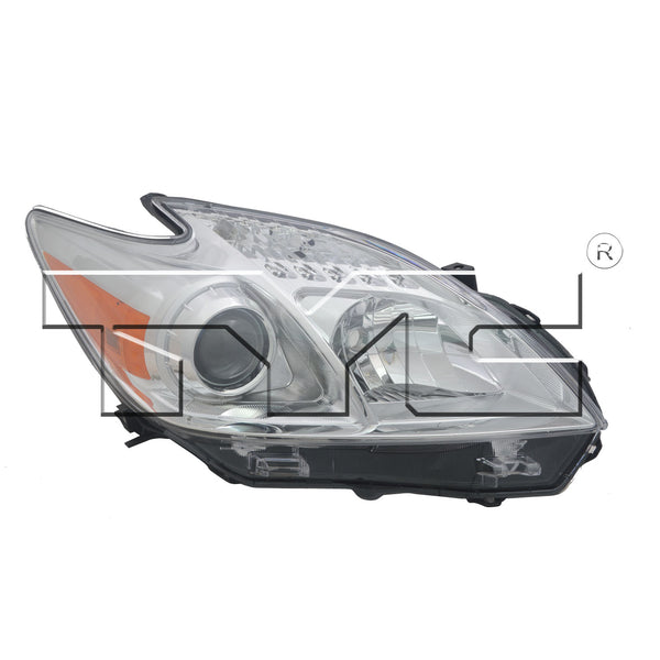 Halogen Headlight Front Lamp for 12-15 Toyota Prius Right Passenger CAPA