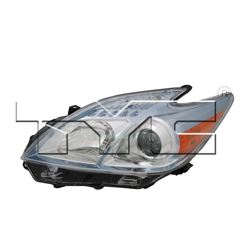 Halogen Headlight Front Lamp for 10-11 Toyota Prius Left Driver CAPA