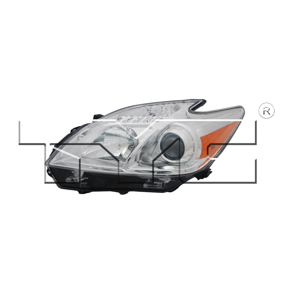 Halogen Headlight Front Lamp for 12-15 Toyota Prius Left Driver