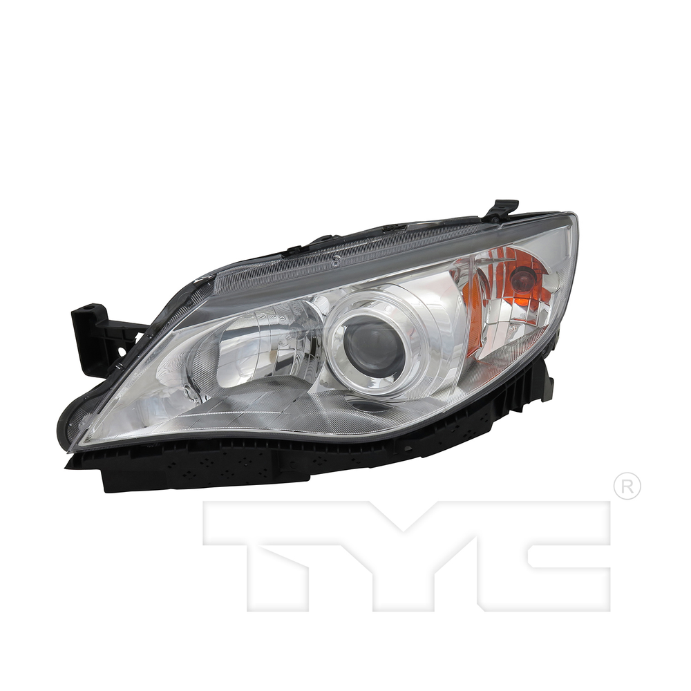 Halogen Headlight Lamp Left Driver for 12-14 Subaru Impreza WRX Sedan/Wagon
