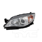 Halogen Headlight Lamp Left Driver for 12-14 Subaru Impreza WRX Sedan/Wagon