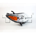 Halogen Headlight Front Lamp for 11-20 Toyota Sienna Non-SE Right Passenger CAPA