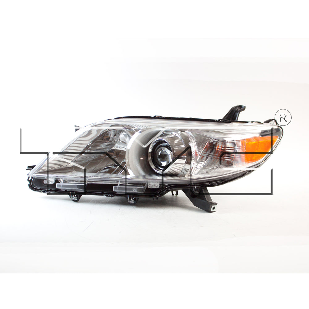 Halogen Headlight Front Lamp for 11-20 Toyota Sienna Non-SE Left Driver CAPA