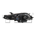 Halogen Headlight Front Lamp for 11-20 Toyota Sienna Non-SE Left Driver