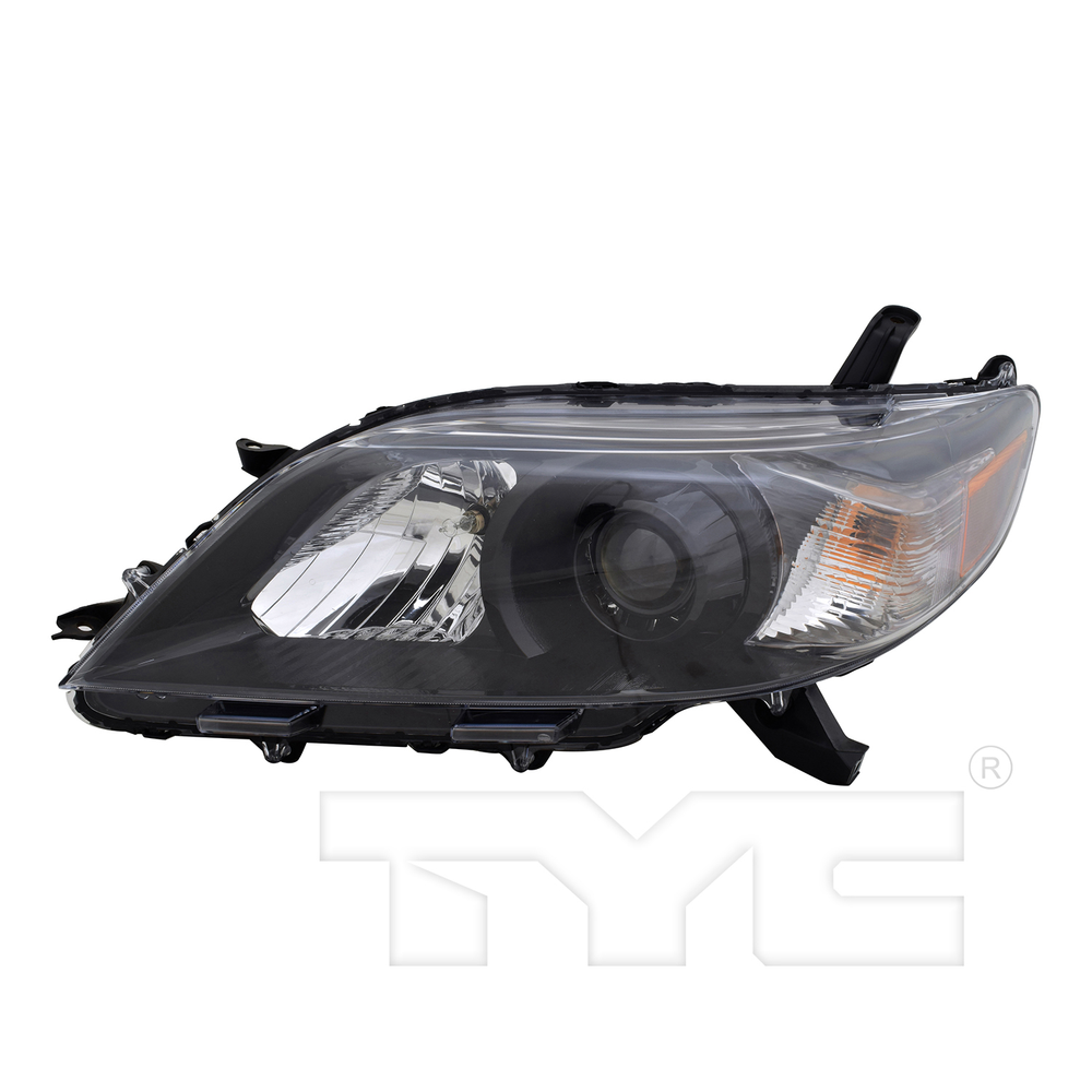 Halogen Headlight Front Lamp for 11-14 Toyota Sienna SE Driver Left
