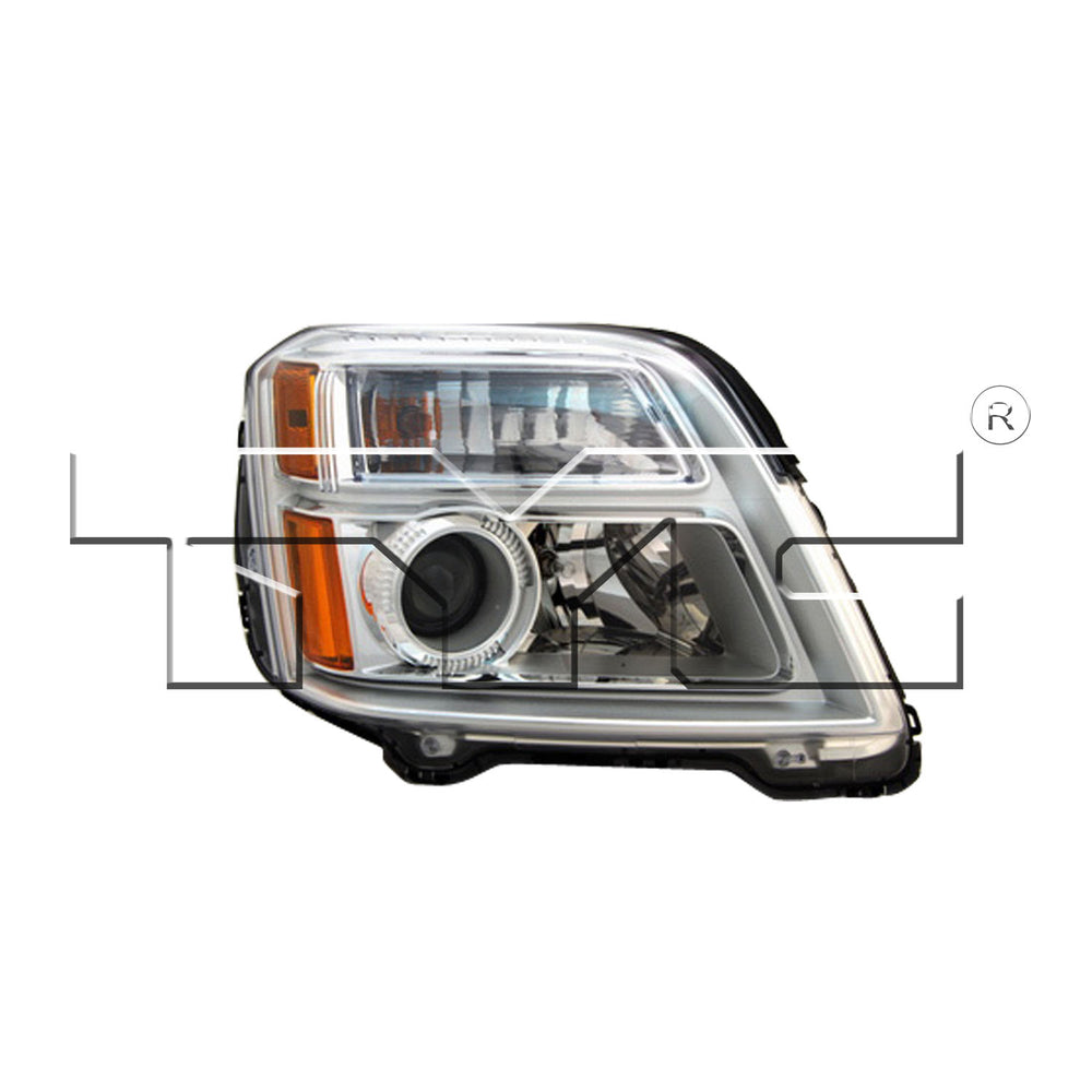 Headlight Front Lamp for 10-15 GMC Terrain Right Passenger CAPA