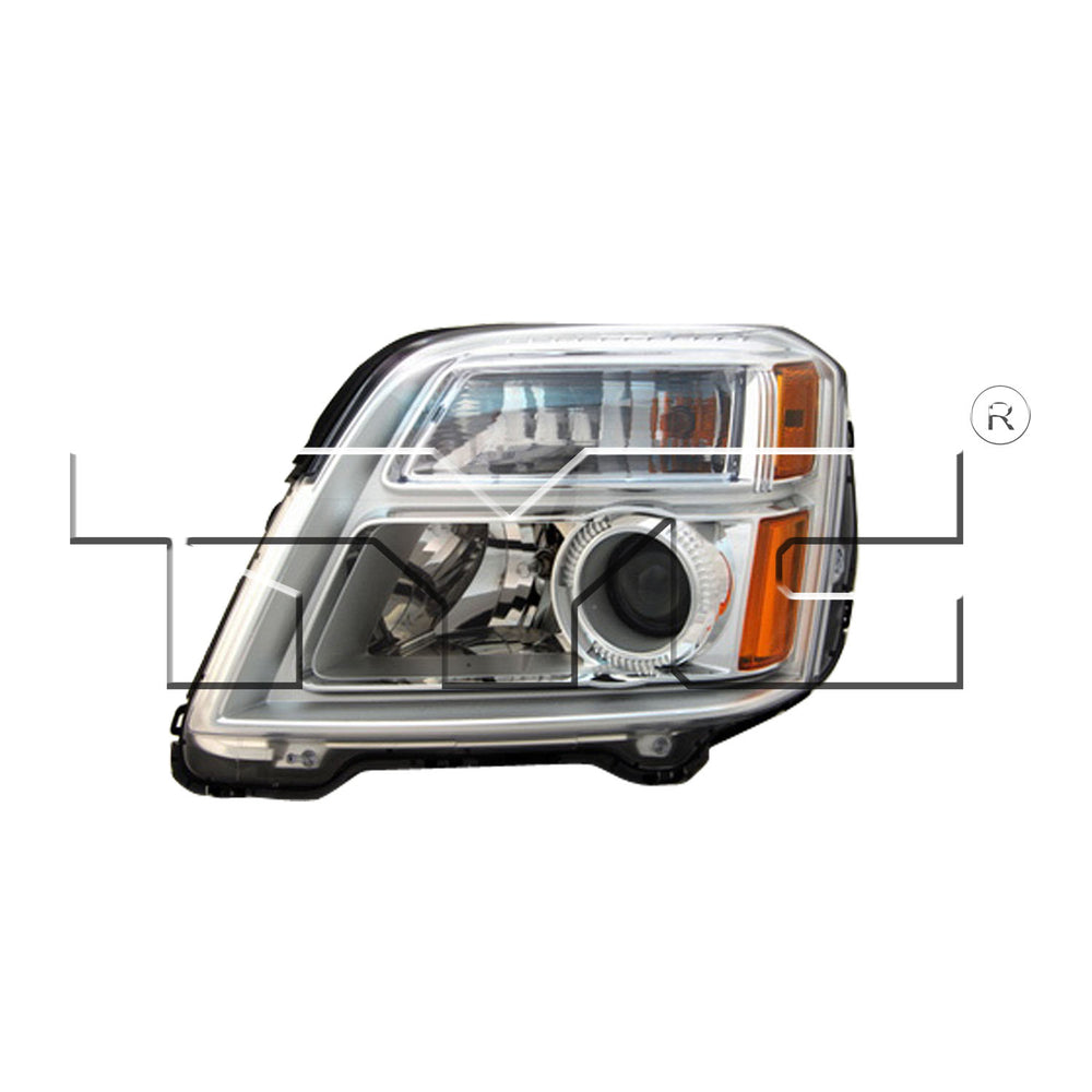Headlight Front Lamp for 10-15 GMC Terrain Left Driver