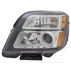 Halogen Headlight for 16-17 GMC Terrain (Dark Denali) Left Driver