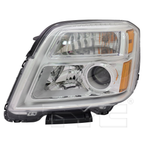 Headlight Lamp for 16-17 GMC Terrain Chrome Non-Denali Left Driver CAPA