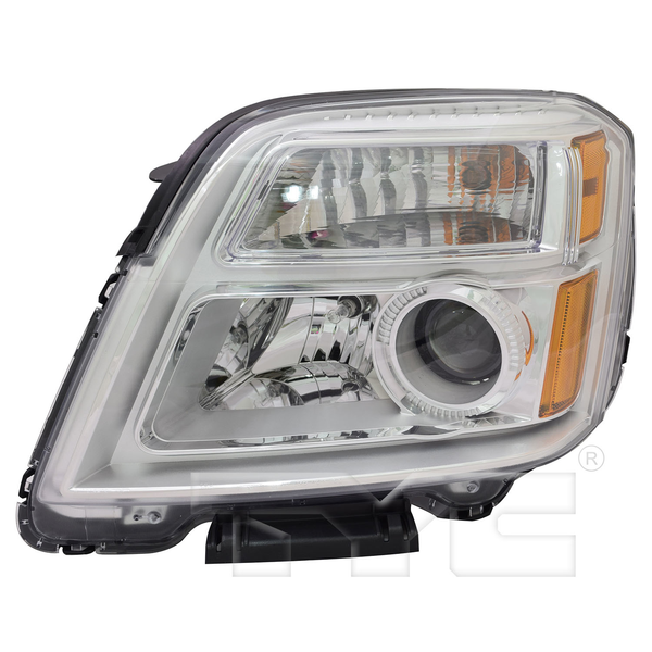 Headlight Lamp for 16-17 GMC Terrain Chrome Non-Denali Left Driver CAPA
