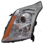 Halogen Headlight Front Lamp for 14-16 Cadillac SRX Left Driver CAPA