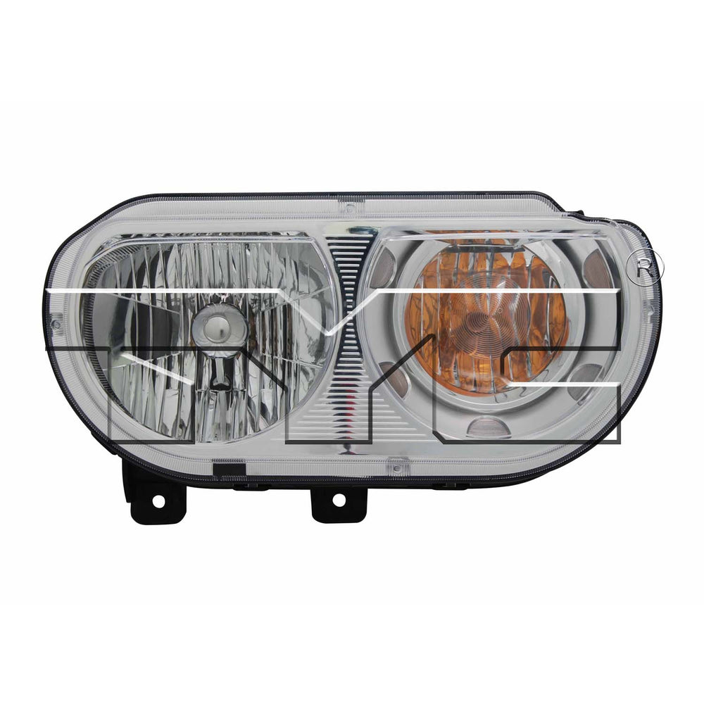 Halogen Headlight Front Lamp for 08-14 Dodge Challenger Right Passenger CAPA